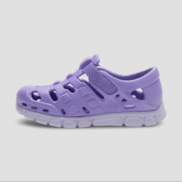 Toddler Girl Purple Surprize Land & Water Shoe NWT - Picture 2 of 4